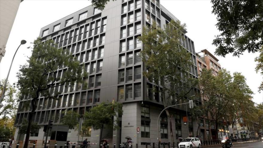 Sede de la Audiencia Nacional en Madrid, España.