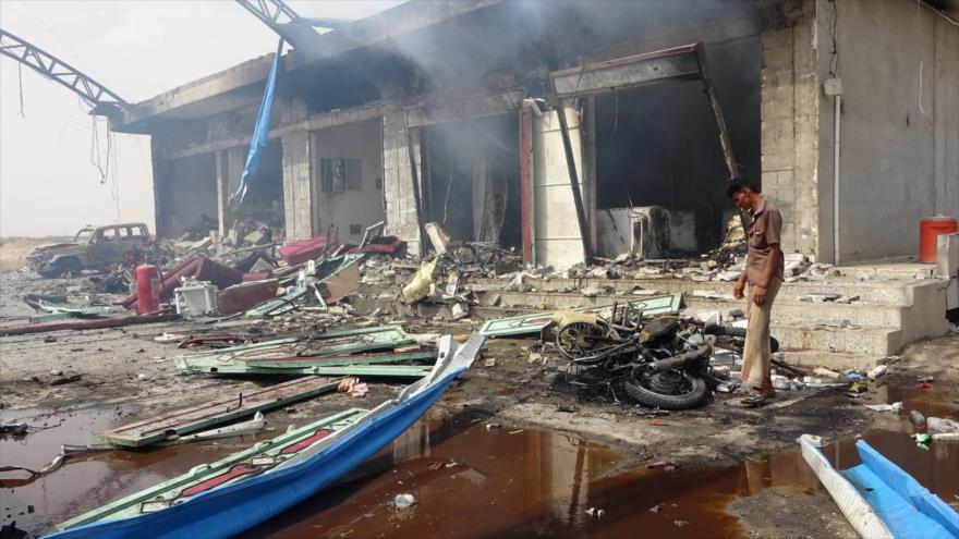 Vídeo: Mueren 20 mujeres y un niño en ataque saudí contra Yemen | HISPANTV