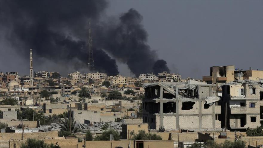 Resultado de imagen de Ocurre ataque aéreo en Deir al-Zour