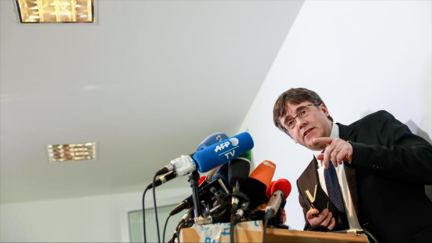 Puigdemont dice que volverá a Cataluña de ser elegido eurodiputado | HISPANTV