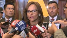 Piden renuncia a presidenta de AN de Ecuador por audio filtrado