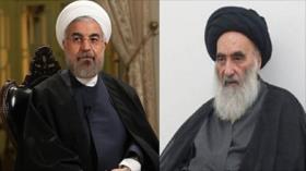 Presidente de Irán se reúne con el gran ayatolá Sistani en Irak