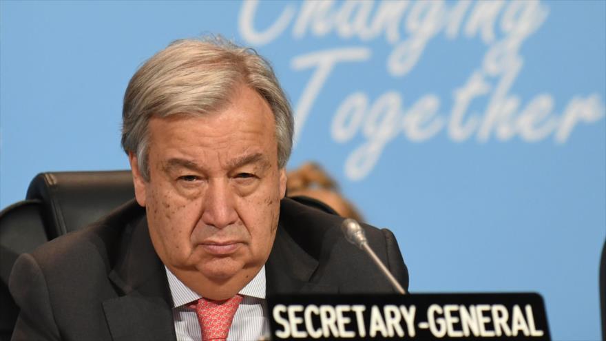 El secretario general de las Naciones Unidas, António Guterres, 4 de diciembre de 2018. (Fuente: AFP)