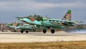 Rusia devuelve cazas Su-25 a Siria de cara a la operación de Idlib