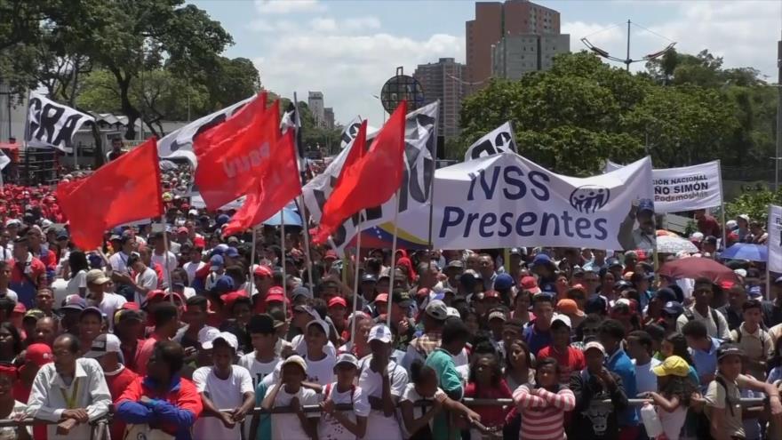 “Marcha de la Victoria” del chavismo contra el sabotaje eléctrico