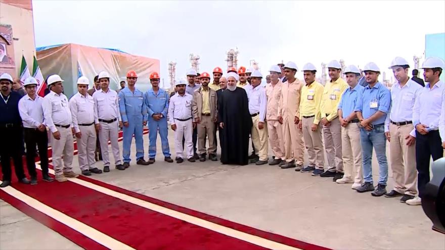 Irán aumenta capacidad de extracción de gas en Pars del Sur