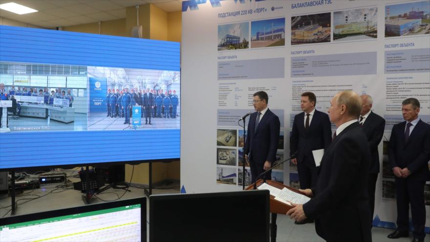 Putin refuerza la seguridad energética de la península de Crimea | HISPANTV