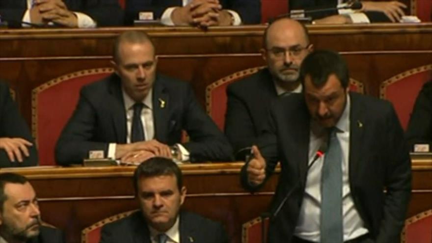 Salvini se salva: no será procesado por secuestro de migrantes