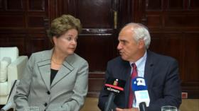 Rousseff y Samper debaten sobre derechos humanos en América Latina