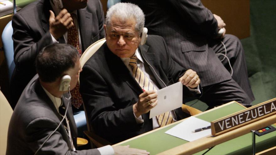El representante de Venezuela ante la ONU, Jorge Valero.