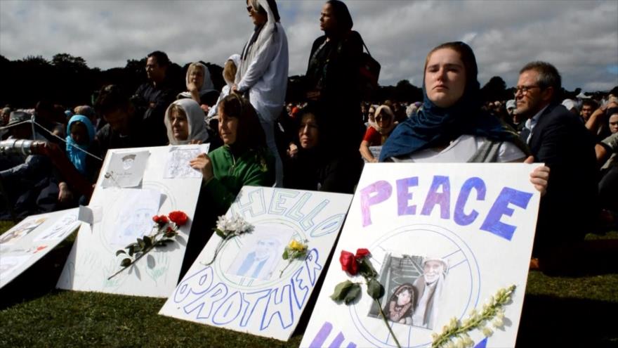 Nueva Zelanda recuerda a víctimas del atentado en Nueva Zelanda