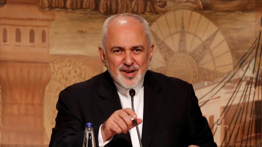 El canciller de Irán, Mohamad Yavad Zarif, en una conferencia de prensa en Estambul (Turquía), 30 de octubre de 2018. 
