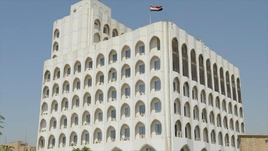 Edificio del Ministerio de Exteriores de Irak.