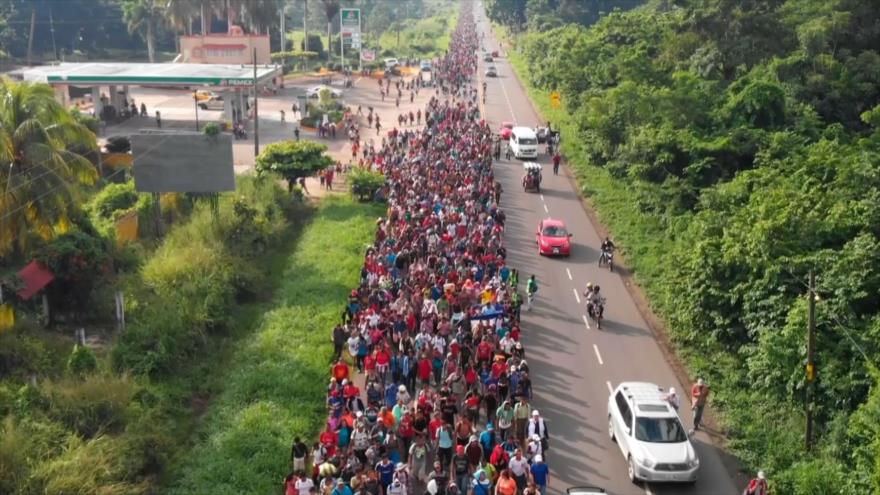 Por seguridad de los migrantes, cambian su ruta por México