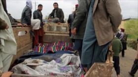 Ofensivas de EEUU matan a 14 miembros de una familia en Afganistán