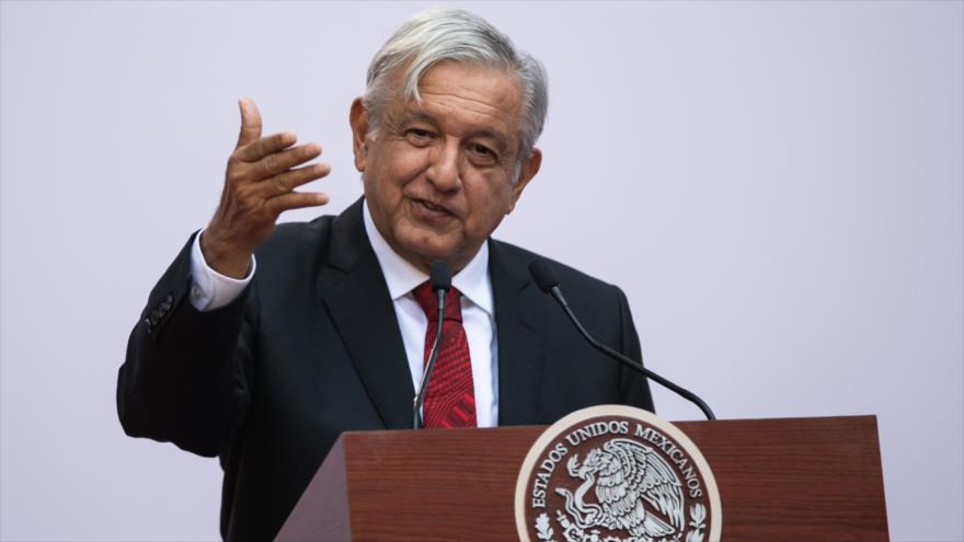 El presidente mexicano, Andrés Manuel López Obrador (AMLO), en un acto, 11 de marzo de 2019. (Foto: AFP)