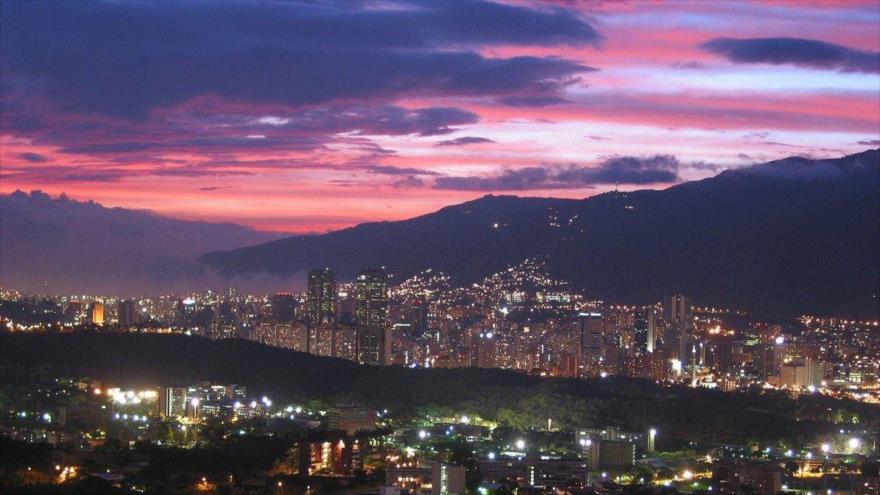 La ciudad de Caracas Venezuela.
