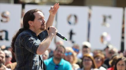 Iglesias rechaza que Sánchez pueda gobernar España “en solitario”