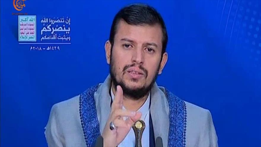 El líder del movimiento popular de Yemen, Ansarolá, Abdulmalik al-Houthi.
