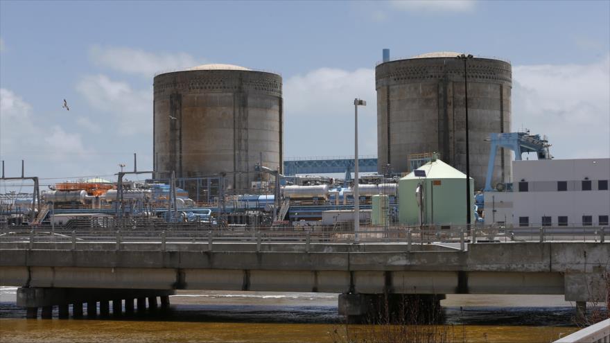 Central Nuclear Turkey Point en Homestead, Florida, EE.UU., 18 de mayo de 2017. (Foto: AFP)