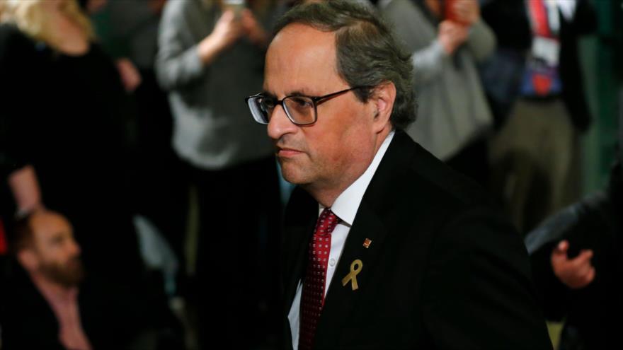 Justicia catalana imputa a Quim Torra por ‘desobediencia’ | HISPANTV