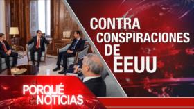 El Porqué de las Noticias: Lazos Siria-Venezuela. Guerra saudí contra Yemen. Cierre frontera EEUU-México 