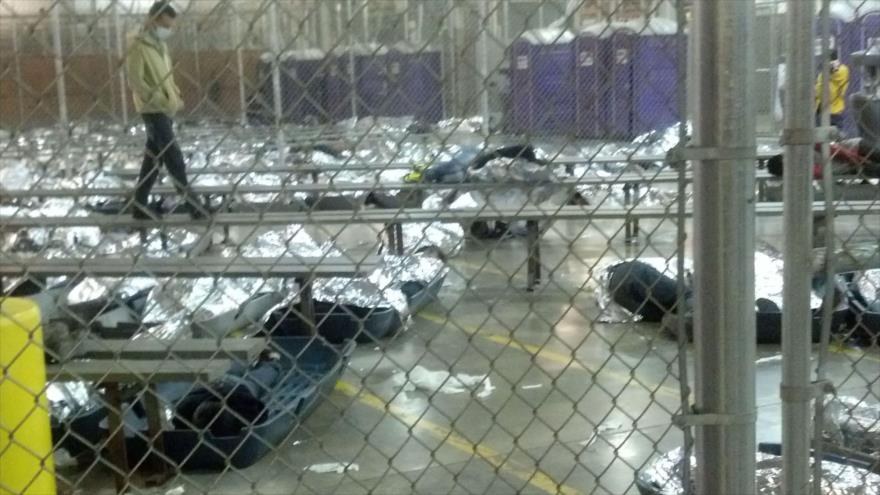 Un centro de detención del Servicio de Inmigración y Control de Aduanas de EE.UU. en Nogales, Arizona (suroeste).