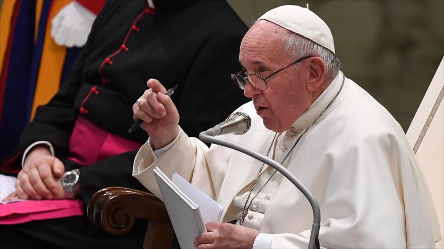 Papa critica a Europa y EEUU por su venta de armas para la guerra