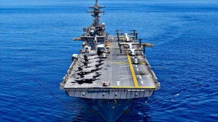 EEUU envía buque anfibio Wasp con 10 F-35 al mar del Sur de China