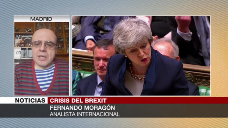 Moragón: Un Brexit caótico resultaría en destitución de May 