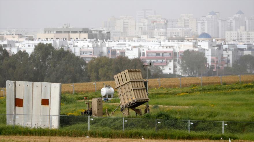 Batería de la Cúpula de Hierro israelí para proteger a los colonos en la ciudad de Asdod (oeste de Palestina ocupada), 30 de marzo de 2019. (Foto: AFP)