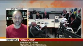 Altman: Encarcelamiento de Lula evita resistencia contra Bolsonaro