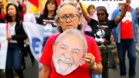 Miles de brasileños piden liberación inmediata de Lula da Silva