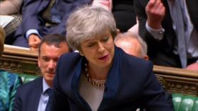 May se reúne con Macron y Merkel para pedir prórroga de Brexit