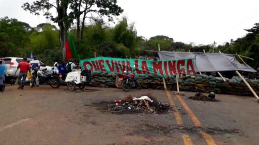El paro indígena acuerda con el Gobierno de Colombia