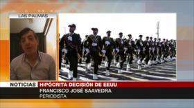 Saavedra: EEUU pone semillas para un conflicto armado con Irán