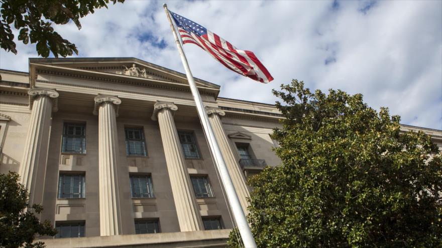 La sede del Departamento de Justicia de EE.UU. en Washington, la capital.