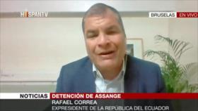 Correa: Moreno entregó a EEUU a Assange por apoyo financiero