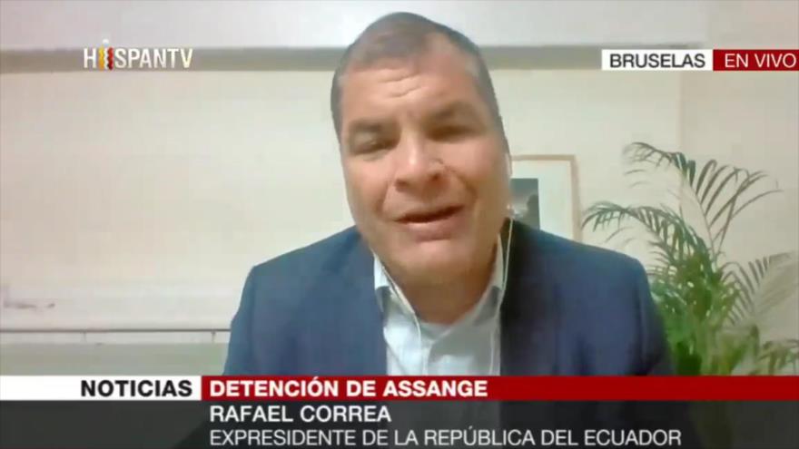 Correa: Moreno entregó a EEUU a Assange por apoyo financiero | HISPANTV