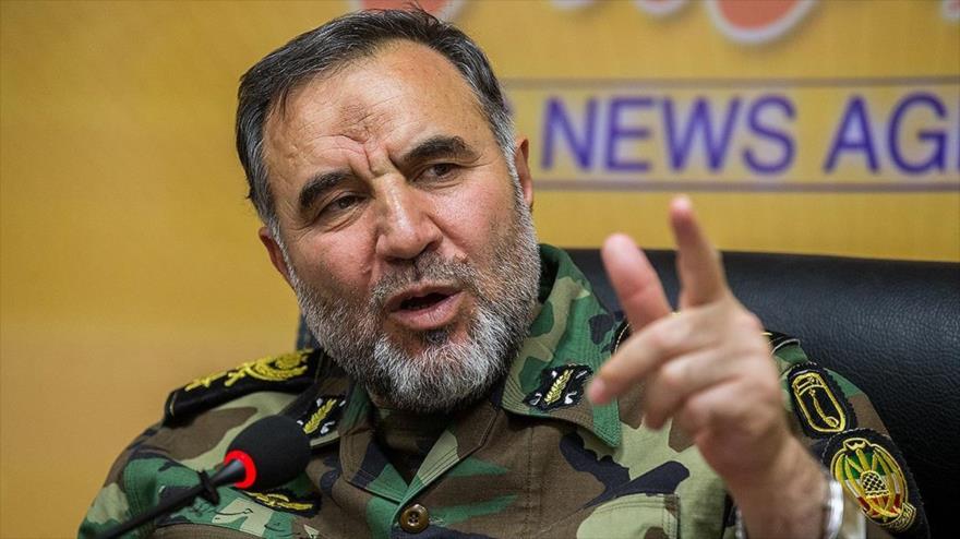 El comandante de la Fuerza Terrestre del Ejército de Irán, el general de brigada Kiumars Heidari. (Foto: Fars) 