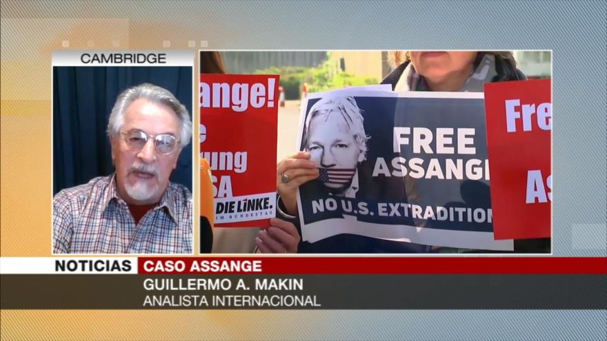 A. Makin: Assange revelaba siniestros de comportamiento de EEUU