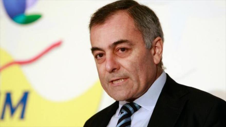 Alberto Navarro, embajador de la UE en La Habana, capital cubana,