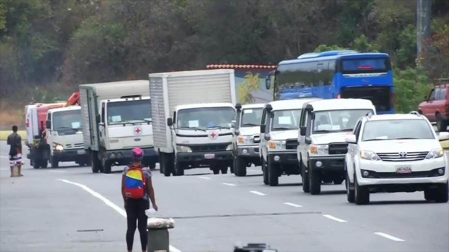 Primer lote de ayuda humanitaria de Cruz Roja llega a Venezuela