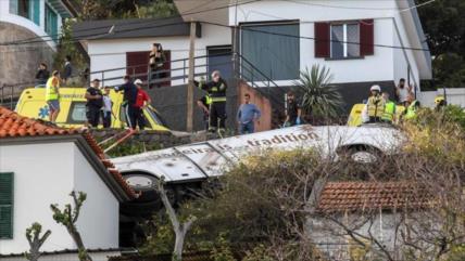 Accidente de autobús turístico en Portugal deja 28 muertos