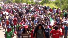 Arriba “caravana madre” a la frontera sur de México