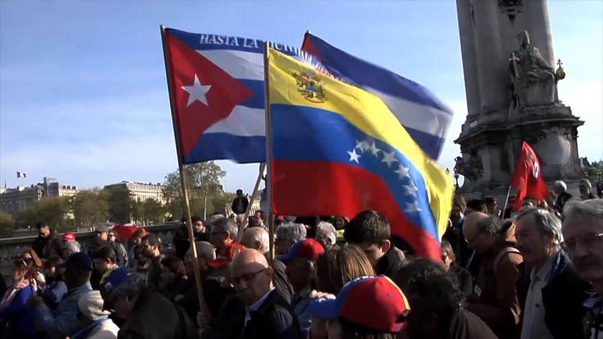 Franceses apoyan al pueblo venezolano y critican postura de Macron | HISPANTV