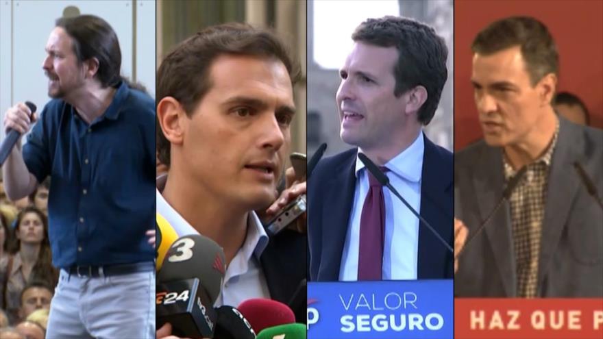 Candidatos a elecciones en España apuestan por debates televisivos