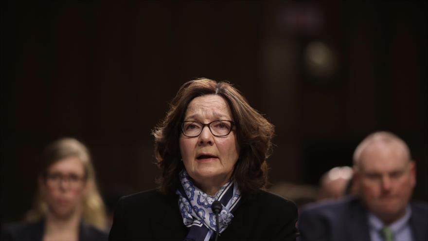 La directora de la CIA, Gina Haspel, testifica en una audiencia del Comité de Inteligencia del Senado en Washington, 29 de enero de 2019. (Foto: AFP)