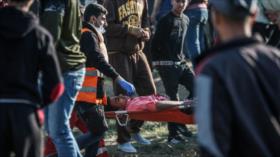 Represión israelí deja al menos 40 palestinos heridos en Gaza