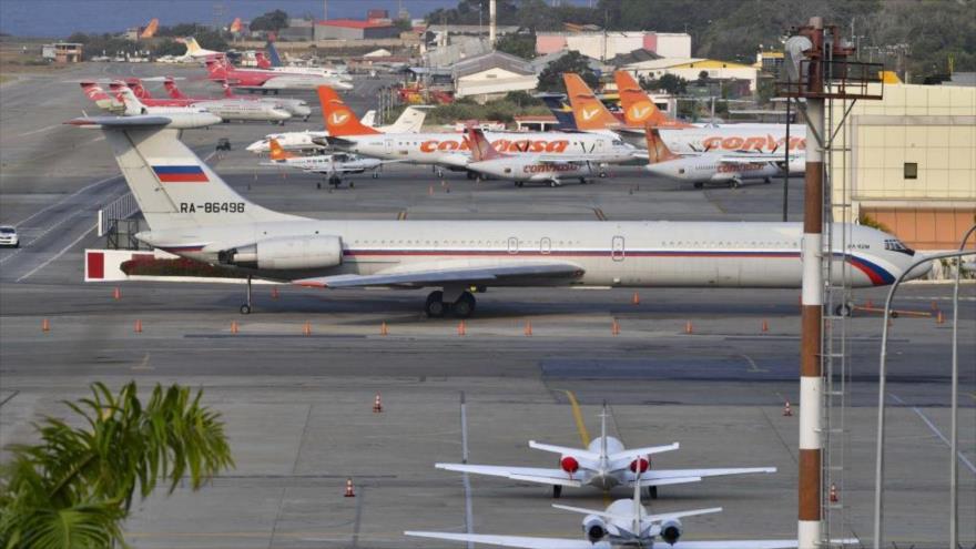 EEUU insta a impedir llegada de aviones rusos a Venezuela | HISPANTV